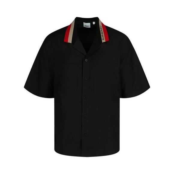 Burberry Collared Button Front Shirt Multi Mens